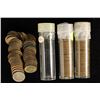 Image 1 : 3 SOLID DATE ROLLS OF LINCOLN WHEAT CENTS: 1944,