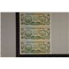 Image 2 : 3-1991 NICARAGUA 10 CORDOBA BILLS. CRISP UNC WITH