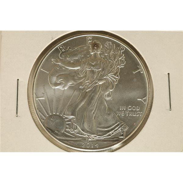 2014 AMERICAN SILVER EAGLE BRILLIANT UNC