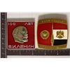 Image 1 : 2 COLORIZED RUSSIA SPACE ORBITAL MEDALS: 2 1/4" X