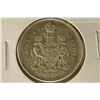 Image 1 : 1962 CANADA SILVER 50 CENTS .3000 OZ. ASW