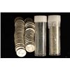 Image 1 : 2 SOLID DATE ROLLS OF JEFFERSON NICKELS: 1946 &