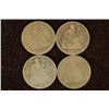 1854, 75, 76 & 1891 SILVER SEATED LIBERTY DIMES