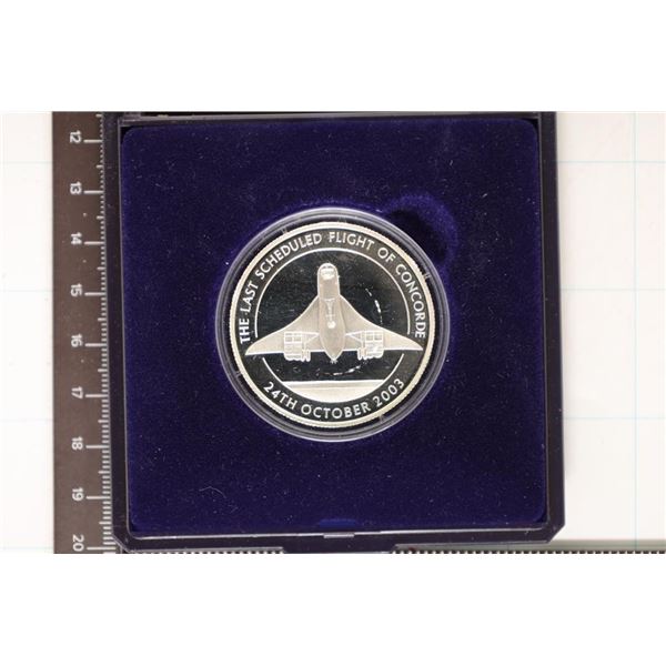 28.28 GRAMS SILVER EASTERN CARIBBEAN PROOF $10