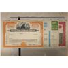 Image 4 : 4 VINTAGE STOCK CERTIFICATES: AMERICAN STANDARD