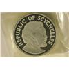 Image 2 : 1976 REPUBLIC OF SEYCHELLES PROOF 10 RUPEES IN