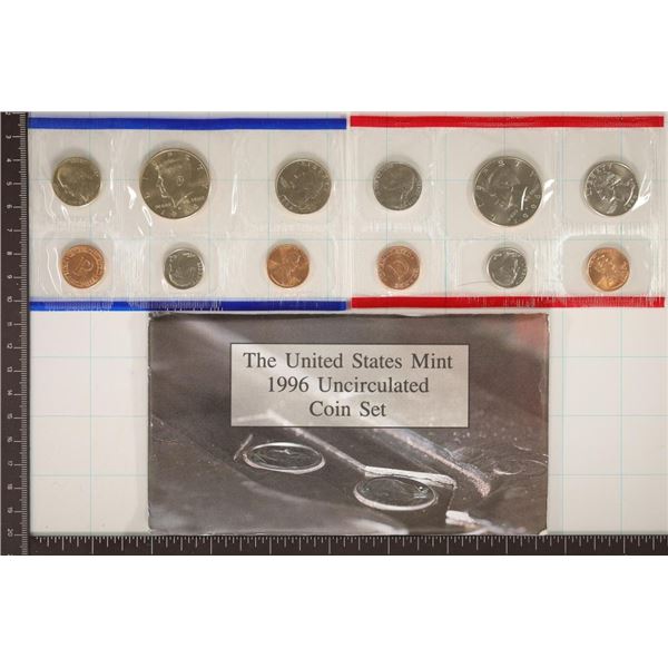 1996 US MINT SET (UNC) P/D (WITH ENVELOPE)