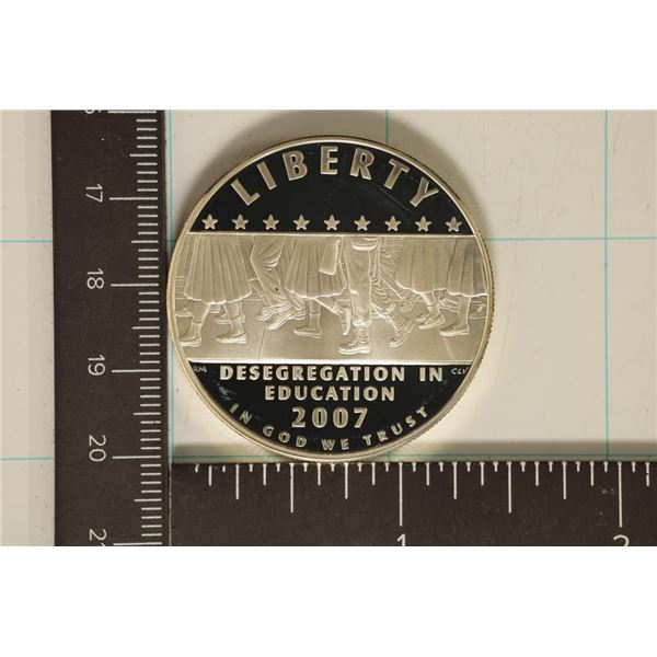 2007-P US PF SILVER DOLLAR DESGREGATION IN