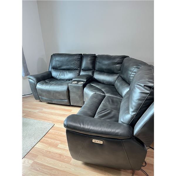 Leather Sectional Couch