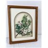 Image 1 : Framed Floral Art