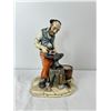 Image 1 : Hand Painted Stoneware The Blacksmith
