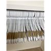 Image 3 : Approximately 62 Plastic Hangers with Rubber Grips