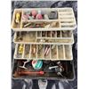 Image 2 : 2 Fishing Rods with Use, Tackle Box with Contents