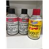 Image 2 : Assortment of Automobile Brake Cleaners, Lubricant, Starting Fluid & More