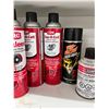 Image 3 : Assortment of Automobile Brake Cleaners, Lubricant, Starting Fluid & More