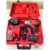 Image 1 : Milwaukee 1/2" Impact Wrench, 2 Batteries & Charger