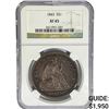 Image 1 : 1843 Seated Liberty Dollar NGC XF45