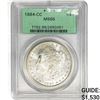 Image 1 : 1884-CC Morgan Silver Dollar PCGS MS65