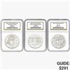 Image 1 : 2006-2007-P [3] US Varied Silver Coinage NGC MS70