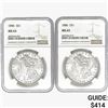 Image 1 : 1886 [2] Morgan Silver Dollar NGC MS63