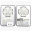 Image 2 : 1885-1886 [2] Morgan Silver Dollar NGC MS63