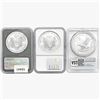 Image 2 : 1998&2021 [3] Silver Eagle PCGS/NGC MS69/70