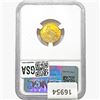 Image 2 : 1909 $2.50 Gold Quarter Eagle NGC MS61