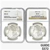 Image 1 : 1884-1885-O [2] Morgan Silver Dollar NGC MS63