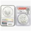 Image 2 : 2012-S [2] Silver Eagle PCGS/NGC MS69/70