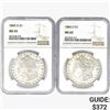 Image 1 : 1884-O [2] Morgan Silver Dollar NGC MS63
