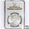 Image 1 : 1882-S Morgan Silver Dollar NGC MS66