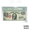Image 1 : 1917 LG $1 Legal Tender Note PMG Ch AU58