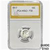 Image 1 : 1917 Mercury Silver Dime PGA MS62+ FSB