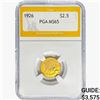 Image 1 : 1926 $2.50 Gold Quarter Eagle PGA MS65