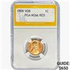 Image 1 : 1909 VDB Wheat Cent PGA MS66 RED