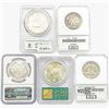 Image 2 : 1923-2009 [5] US Varied Silver Coinage  FN/MS/PR