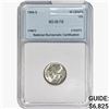 Image 1 : 1944-S Mercury Silver Dime NNC MS68 FB