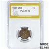 Image 1 : 1909 VDB Wheat Cent PGA XF45