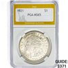Image 1 : 1921 Morgan Silver Dollar PGA MS65
