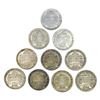 Image 2 : 1946-1951 Booker T Washington Halves [10 Coins]
