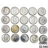 Image 1 : 1964 Kennedy Half Dollars   (20 Coins)