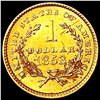 Image 2 : 1853 Rare Gold Dollar UNCIRCULATED
