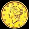 Image 1 : 1851 Rare Gold Dollar UNCIRCULATED