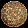 Image 2 : 1802/0 Rev of 02 Draped Bust Half Cent NICELY CIRC