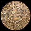 Image 2 : 1805 Lg 5 Stems Draped Bust Half Cent LIGHTLY CIRC
