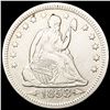 Image 1 : 1853 Arws & Rays Seated Liberty Quarter CLOSELY UN