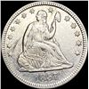 Image 1 : 1857 Seated Liberty Quarter CLOSELY UNCIRCULATED
