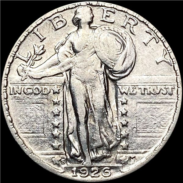 1926-S Standing Liberty Quarter CLOSELY UNCIRCULAT