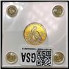Image 2 : 1908 $2.50 Gold Quarter Eagle CLOSELY UNCIRCULATED