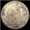Image 1 : 1872 Seated Liberty Half Dollar NICELY CIRCULATED